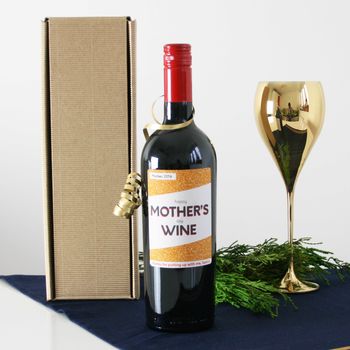 Personalised Mother's Day Wine Gift, 5 of 6