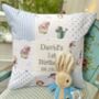 Peter Rabbit© 1st Birthday Cushion, thumbnail 12 of 12