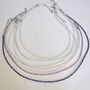 Dainty Crystal Gemstone Necklace, thumbnail 2 of 7