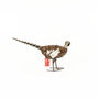 Pheasant 50cm/20in Handmade Metal Sculptures, thumbnail 7 of 9