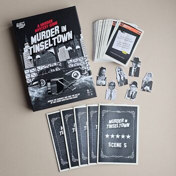 Murder Mystery Game: Murder In Tinseltown, 2 of 7