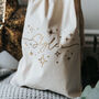 Personalised Stars Christmas Sack, thumbnail 3 of 9