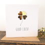 Good Luck Card Luxe Gold, thumbnail 2 of 7