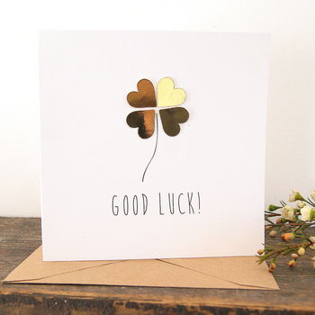 Good Luck Card Luxe Gold, 2 of 7