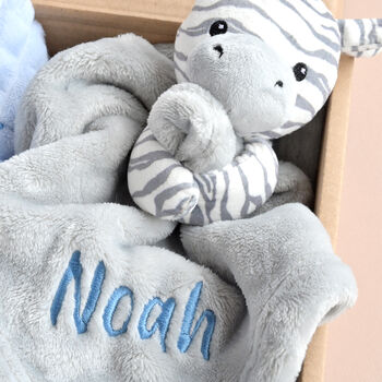 Personalised New Baby Gift Set For Nursery, 2 of 6