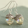 Yellow Opal Acorn Earrings, thumbnail 1 of 8