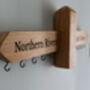 Wooden Engraved Key Hanger For Wall | Personalised, thumbnail 2 of 12