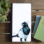 Inky Magpie Faux Leather Phone Case With Card Slots, thumbnail 1 of 6