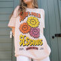 Sunflower Sessions Women's Festival T Shirt, thumbnail 1 of 3