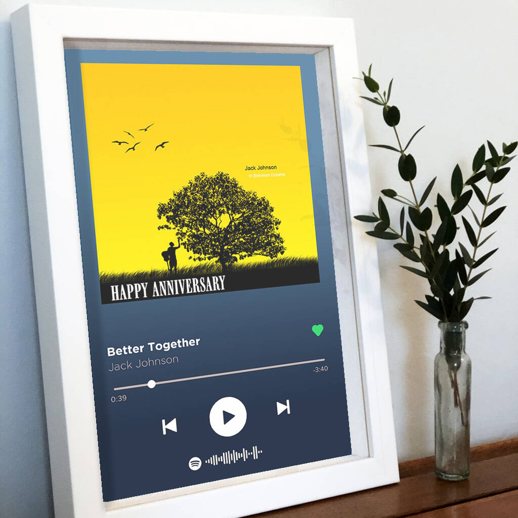 Personalised Spotify Print, 1 of 8