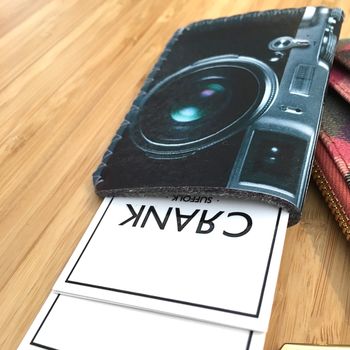 Retro Camera Card Holder For Travel/Business Cards, 4 of 4