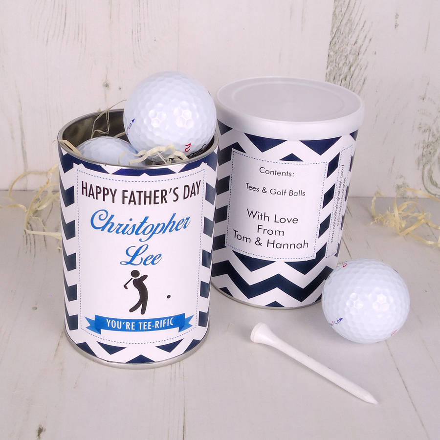 Daddy's Golf Tin By Tailored Chocolates and Gifts