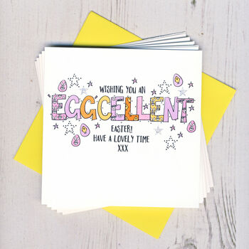 Pack Of Five Mixed Easter Cards, 3 of 6