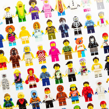Lego® Minifigure 1000 Piece Puzzle, 2 of 3
