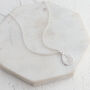 Dainty Droplet Fingerprint Charm, thumbnail 2 of 6