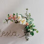 Personalised Wild Rose Wire Name Sign, thumbnail 2 of 5
