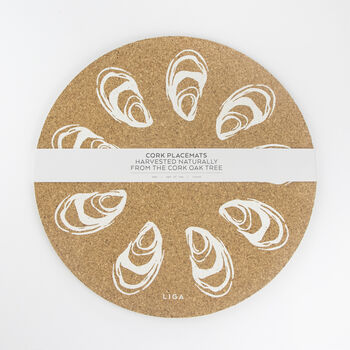 Cork Max Placemat Set Of Two | Oyster, 6 of 6