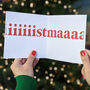 It's Chriiiistmaaaas! Christmas Card, thumbnail 3 of 5