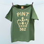 Single Pint Top Tshirt In A Range Of 11 Colours, thumbnail 3 of 11