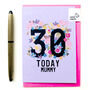 Personalised Floral Number Birthday/Anniversary Card, thumbnail 2 of 4
