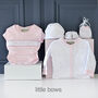 Personalised Elephant Comforter And Pink Baby Gift Set, thumbnail 5 of 12