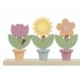 Personalised Flower Pot Stacking Toy, thumbnail 4 of 5