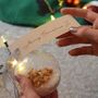 Personalised Flower Bath Christmas Bauble, thumbnail 2 of 5