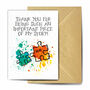 No Piece Left Behind Plantable Card, thumbnail 1 of 2