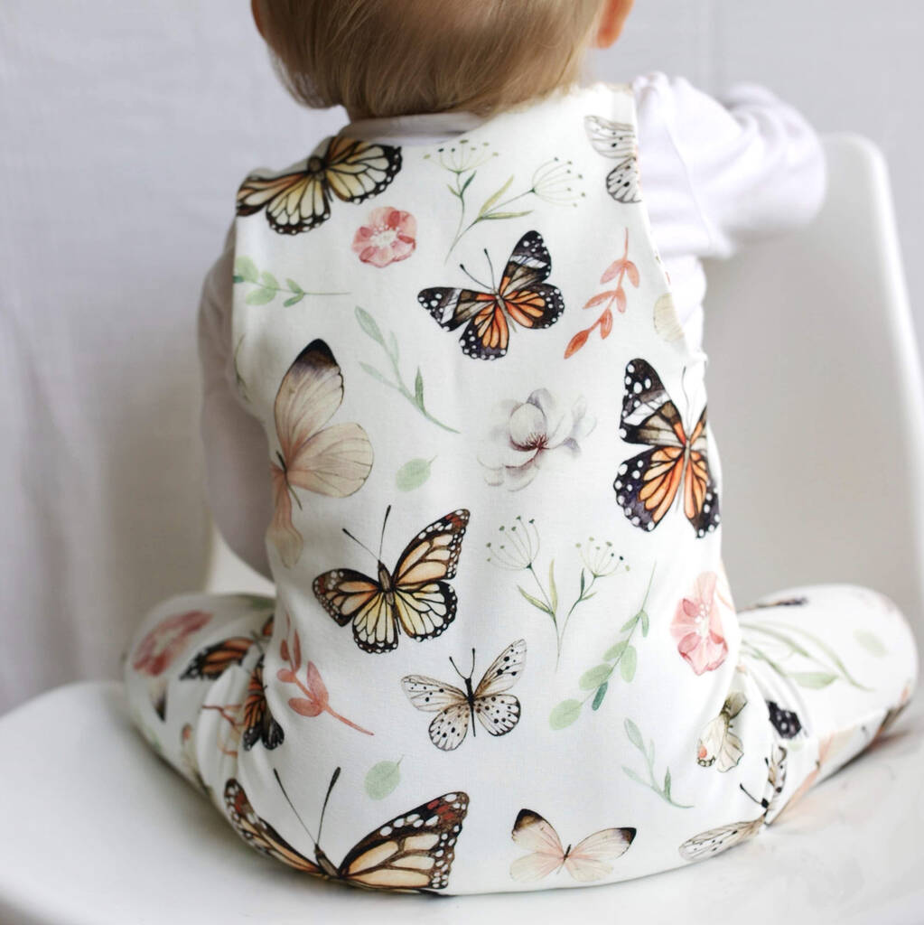Butterfly Children's Romper/Leggings By Loganberry & Co