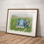 Personalised Football Shirt Print, thumbnail 7 of 7