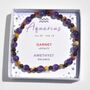 Aquarius Zodiac Crystal Bracelet Birthday Gift For Her, thumbnail 4 of 7
