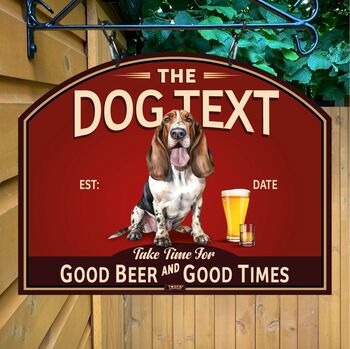 Dog House Bar Sign Vintage Pub Sign, 7 of 12