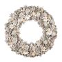 Large Winter Snowdrop Deluxe Wreath, thumbnail 2 of 4