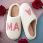 Cozy Plush Mama Mothers Day Slippers, thumbnail 1 of 7