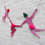Super Fun Festive Moveable Naked Bunting, thumbnail 6 of 9