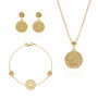 Sun Coin Gift Set | Necklace Earrings And Bracelet, thumbnail 3 of 12