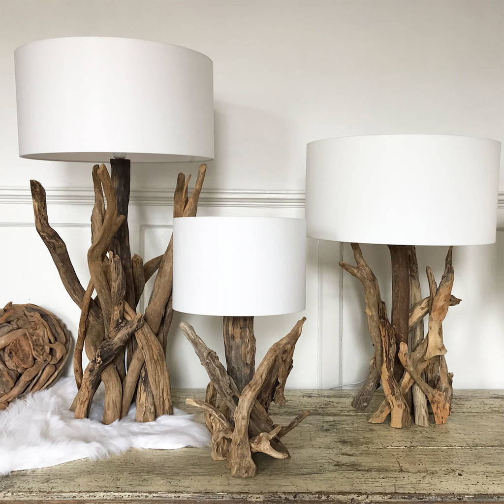 Branched Driftwood Table Lamps By Doris, Driftwood Table Lamps Uk