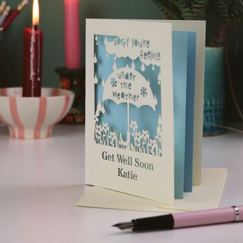 Personalised Get Well Soon Card, 3 of 6