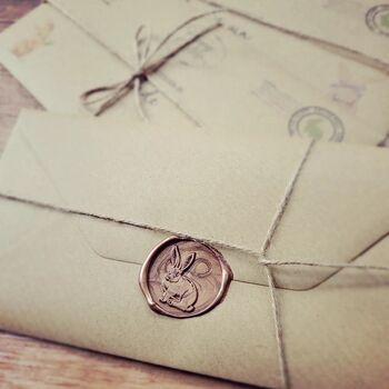 Personalised Letter From The Easter Bunny With Wax Seal, 7 of 8