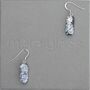 Handcrafted Silver Glass Earrings, thumbnail 8 of 12