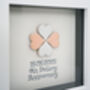Personalised 9th Pottery Anniversary Frame Gift, thumbnail 4 of 5