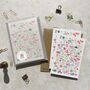 Christmas Doodles Six Cards And Envelopes, thumbnail 2 of 4