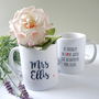 Personalised Totally In Love Mr And Mrs Mugs, thumbnail 2 of 3