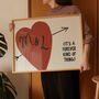 It’s A Forever Kind Of Thing Personalised Heart Print, thumbnail 9 of 10