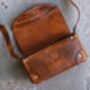 Small Leather Crossbody Bag Brown, thumbnail 12 of 12