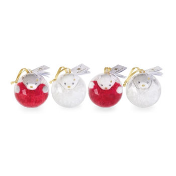 Personalised Christmas Teddy Baubles, 2 of 3