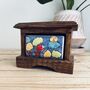 Mini Trinket Drawer Ceramic And Mango Wood Jewellery Box, thumbnail 1 of 6
