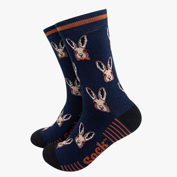 Dapper Animals Bamboo Socks Gift Set Men's, 3 of 4