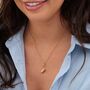 18ct Gold Takeaway Coffee Cup Charm Necklace, thumbnail 3 of 5