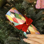 Multicoloured Christmas Harlequin Crackers Set Of Six, thumbnail 4 of 6